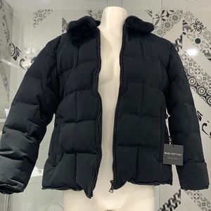 VTG 90’ Andrew Marc Super Warm Down Puffer /Detachable Faux Fur Collar